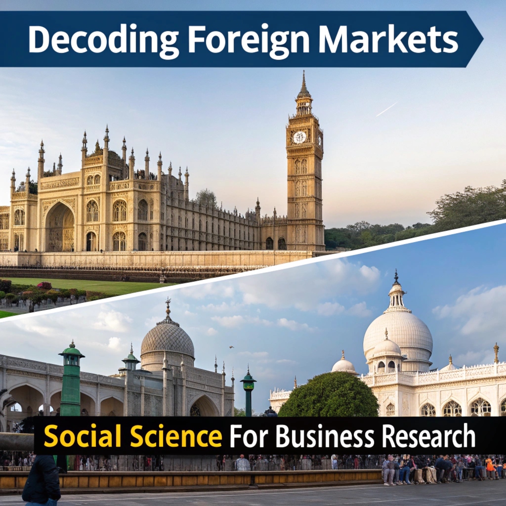 Decoding Foreign Markets Leveraging Social Science for Successful International Business Research from a Distance in India and UK 